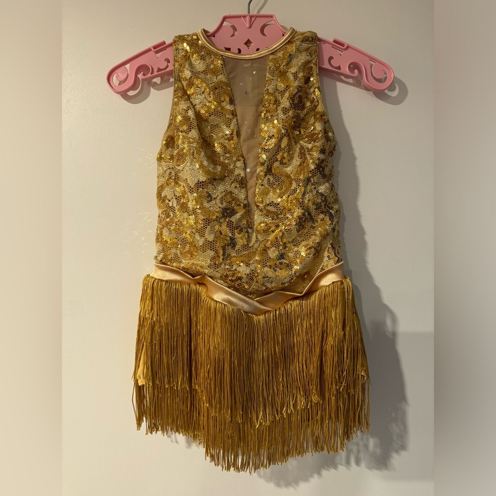 Gold Dance Costume